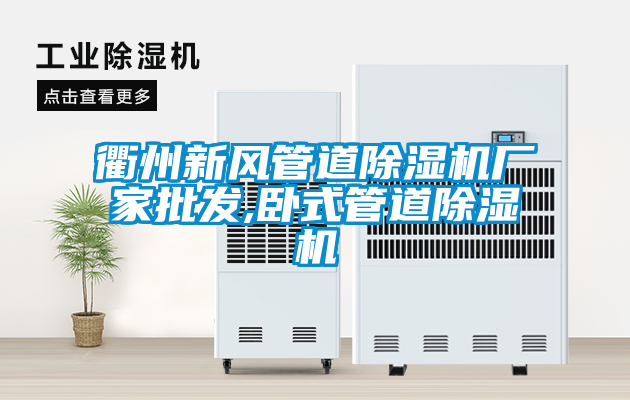 衢州新風管道除濕機廠家批發(fā),臥式管道除濕機