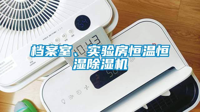 檔案室、實驗房恒溫恒濕除濕機(jī)