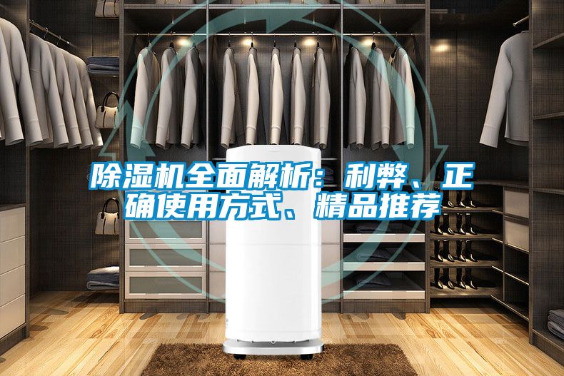 除濕機全面解析：利弊、正確使用方式、精品推薦