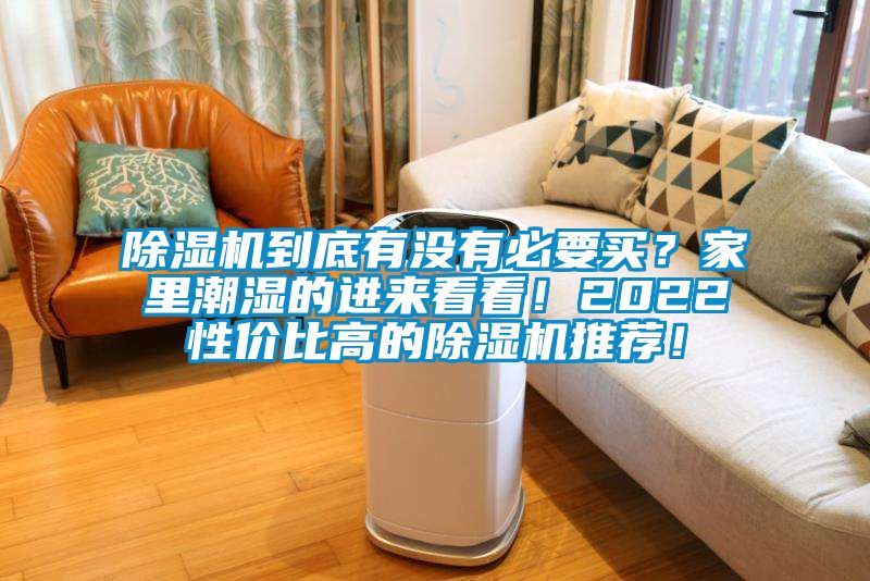 除濕機到底有沒有必要買？家里潮濕的進來看看！2022性價比高的除濕機推薦！