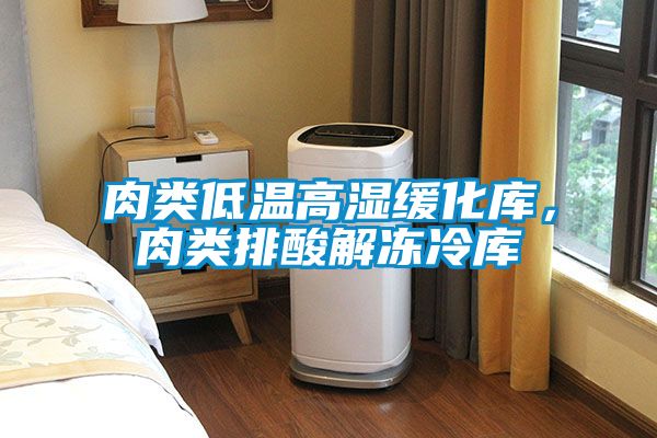肉類低溫高濕緩化庫，肉類排酸解凍冷庫
