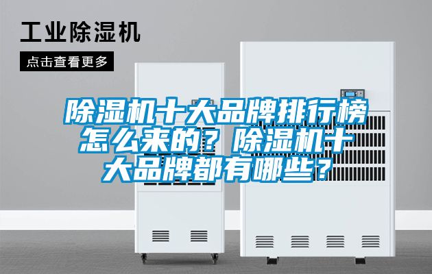 除濕機(jī)十大品牌排行榜怎么來(lái)的？除濕機(jī)十大品牌都有哪些？