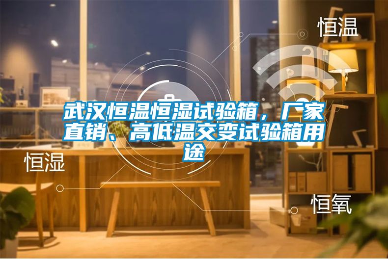 武漢恒溫恒濕試驗(yàn)箱，廠家直銷、高低溫交變?cè)囼?yàn)箱用途