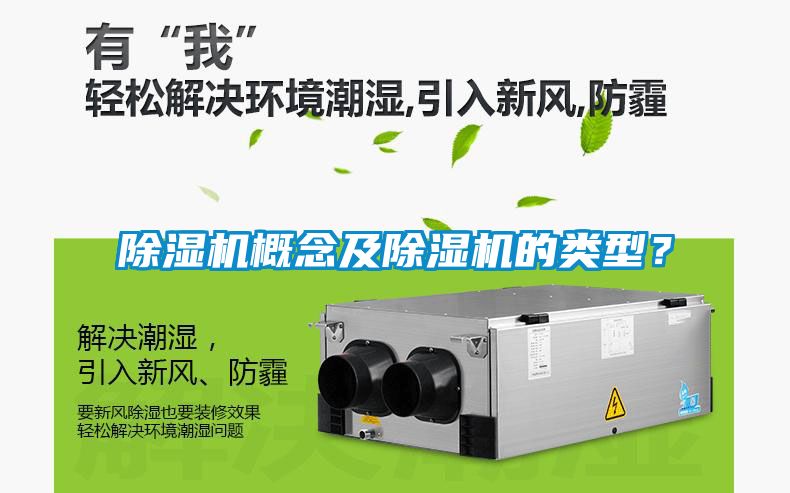 除濕機概念及除濕機的類型？