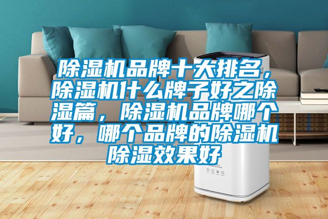 除濕機品牌十大排名，除濕機什么牌子好之除濕篇，除濕機品牌哪個好，哪個品牌的除濕機除濕效果好