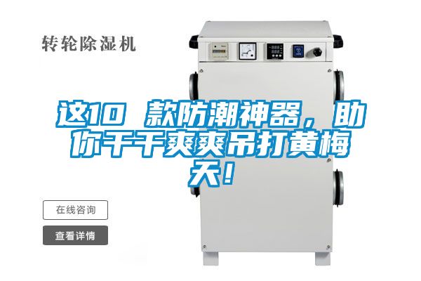 這10 款防潮神器，助你干干爽爽吊打黃梅天！