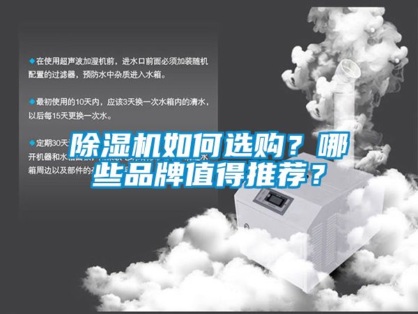 除濕機如何選購？哪些品牌值得推薦？
