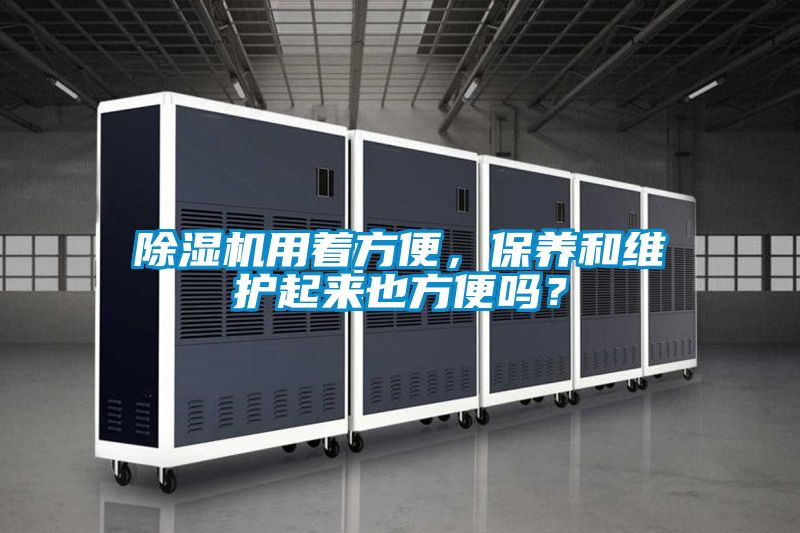 除濕機(jī)用著方便，保養(yǎng)和維護(hù)起來也方便嗎？