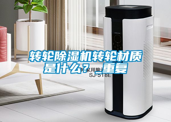 轉(zhuǎn)輪除濕機(jī)轉(zhuǎn)輪材質(zhì)是什么？_重復(fù)
