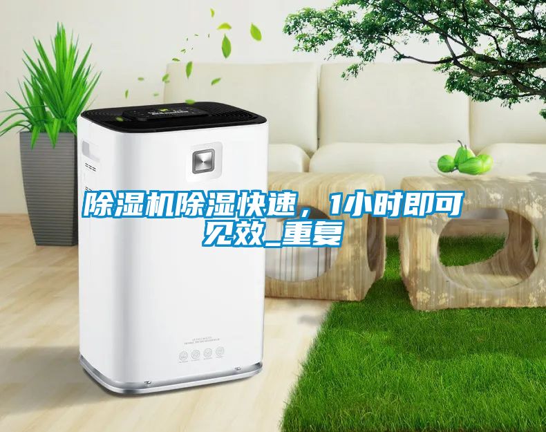 除濕機(jī)除濕快速，1小時(shí)即可見(jiàn)效_重復(fù)