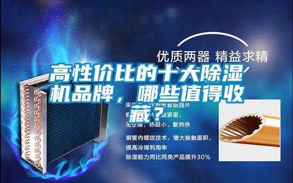 高性價比的十大除濕機品牌，哪些值得收藏？
