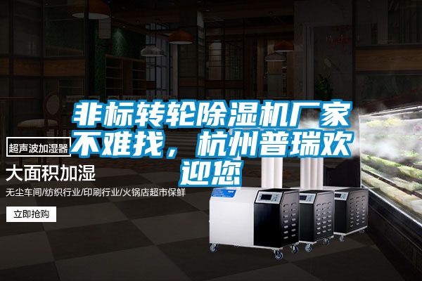 非標(biāo)轉(zhuǎn)輪除濕機(jī)廠家不難找，杭州普瑞歡迎您
