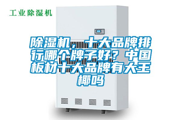 除濕機，十大品牌排行哪個牌子好？中國板材十大品牌有大王椰嗎