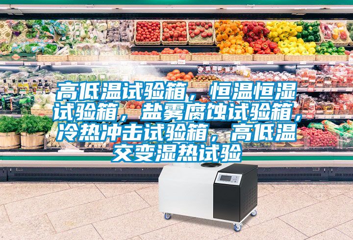高低溫試驗箱，恒溫恒濕試驗箱，鹽霧腐蝕試驗箱，冷熱沖擊試驗箱，高低溫交變濕熱試驗