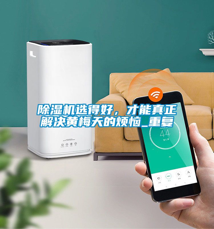 除濕機(jī)選得好，才能真正解決黃梅天的煩惱_重復(fù)