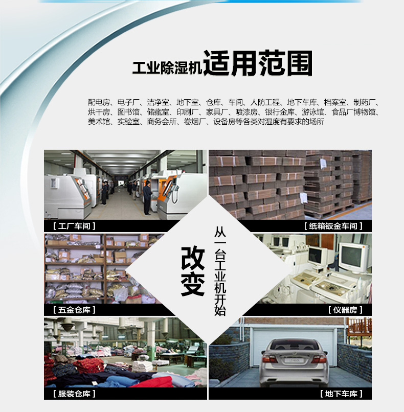 紡織廠房除濕應(yīng)該怎么做？工業(yè)廠房除濕機(jī)